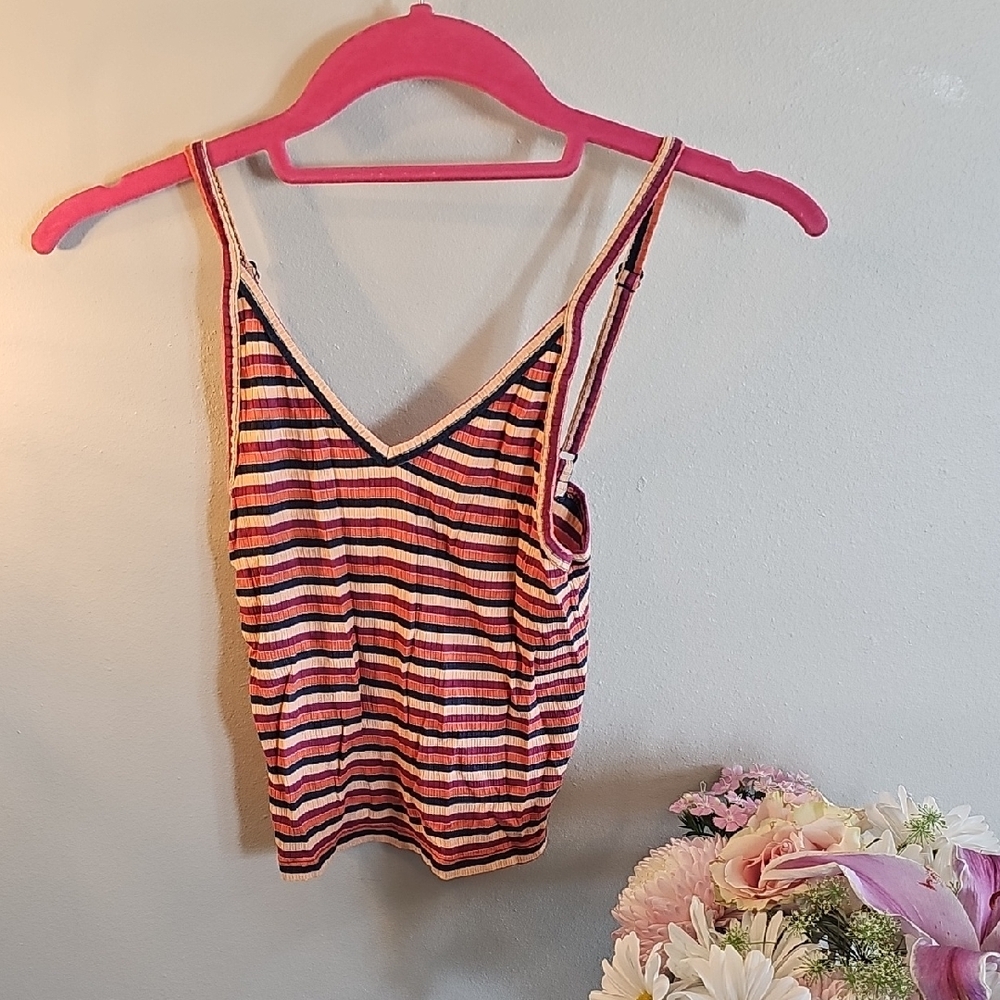 Striped Multicolor Women's Top